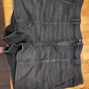 American Eagle Outfitters Black Denim Shorts